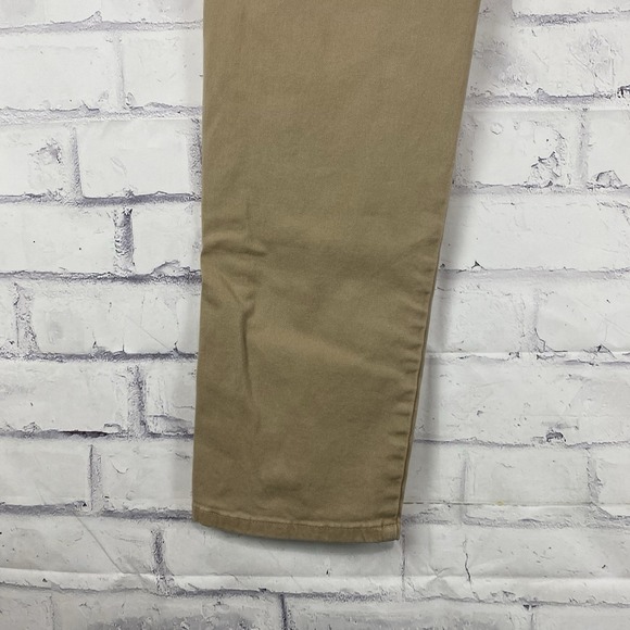 Mott & Bow Pants Men's Size 35 (35x31) Chino Pants Stretch Khaki Straight Leg - Picture 10 of 15